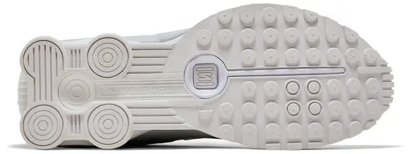 Nike Shox R4 'White Metallic Silver' 2024