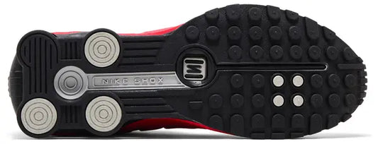 Nike Shox R4 'University Red Black'