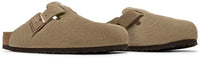 Birkenstock Boston Soft Footbed Suede 'Taupe'