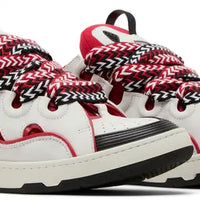 Lanvin Curb Sneakers 'Red White'