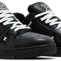 Louis Vuitton Trainer 'Embossed Monogram - Black'