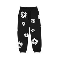 DENIM TEARS The Cotton Wreath Sweat Pants ‘Black’