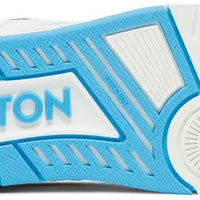 Louis Vuitton Trainer Low 'Velcro Strap - Light Blue Monogram Denim'