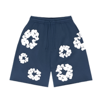 DENIM TEARS The Cotton Wreath Shorts ‘Navy’