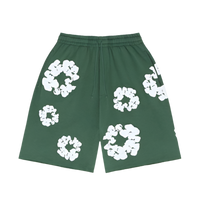 DENIM TEARS The Cotton Wreath Shorts ‘Green’