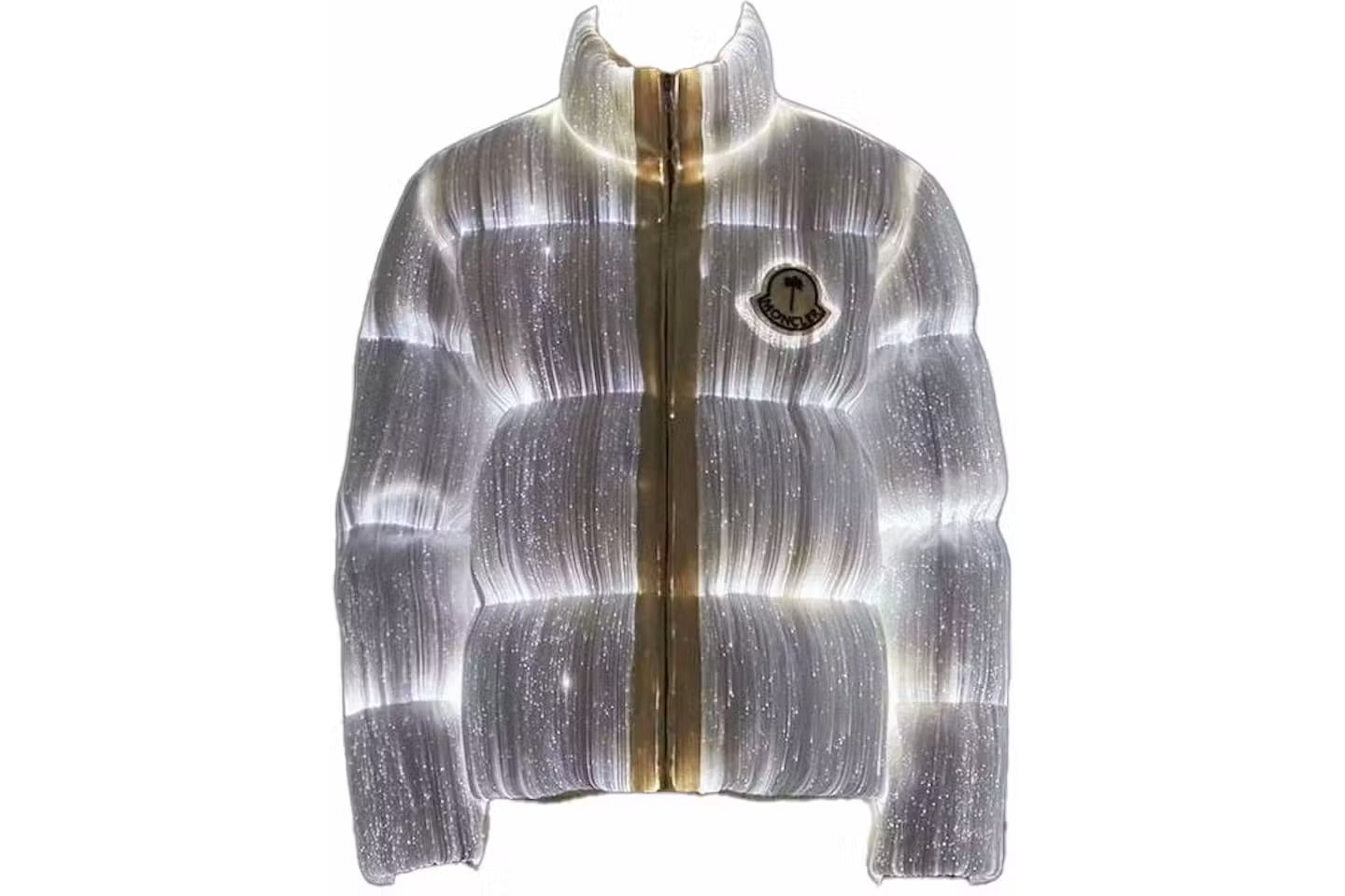 Moncler Maya 70 by Palm Angels Jacket Bright White