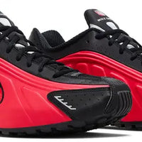 Nike Shox R4 'University Red Black'