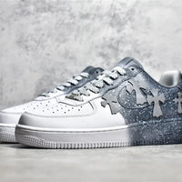 Chrome Hearts x Nike Air Force 1 ‘Grey and White’