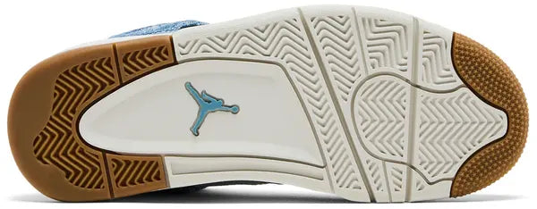 Wmns Air Jordan 4 Retro TEX 'Worn Blue Denim'