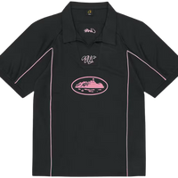 Corteiz Talismo Football Jersey ‘Black/Pink’