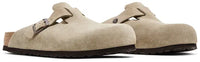 Birkenstock Boston Suede Leather 'Taupe'