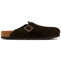 Birkenstock Boston Soft Footbed Suede 'Mocha'