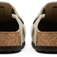 Birkenstock Boston Suede Leather 'Taupe'