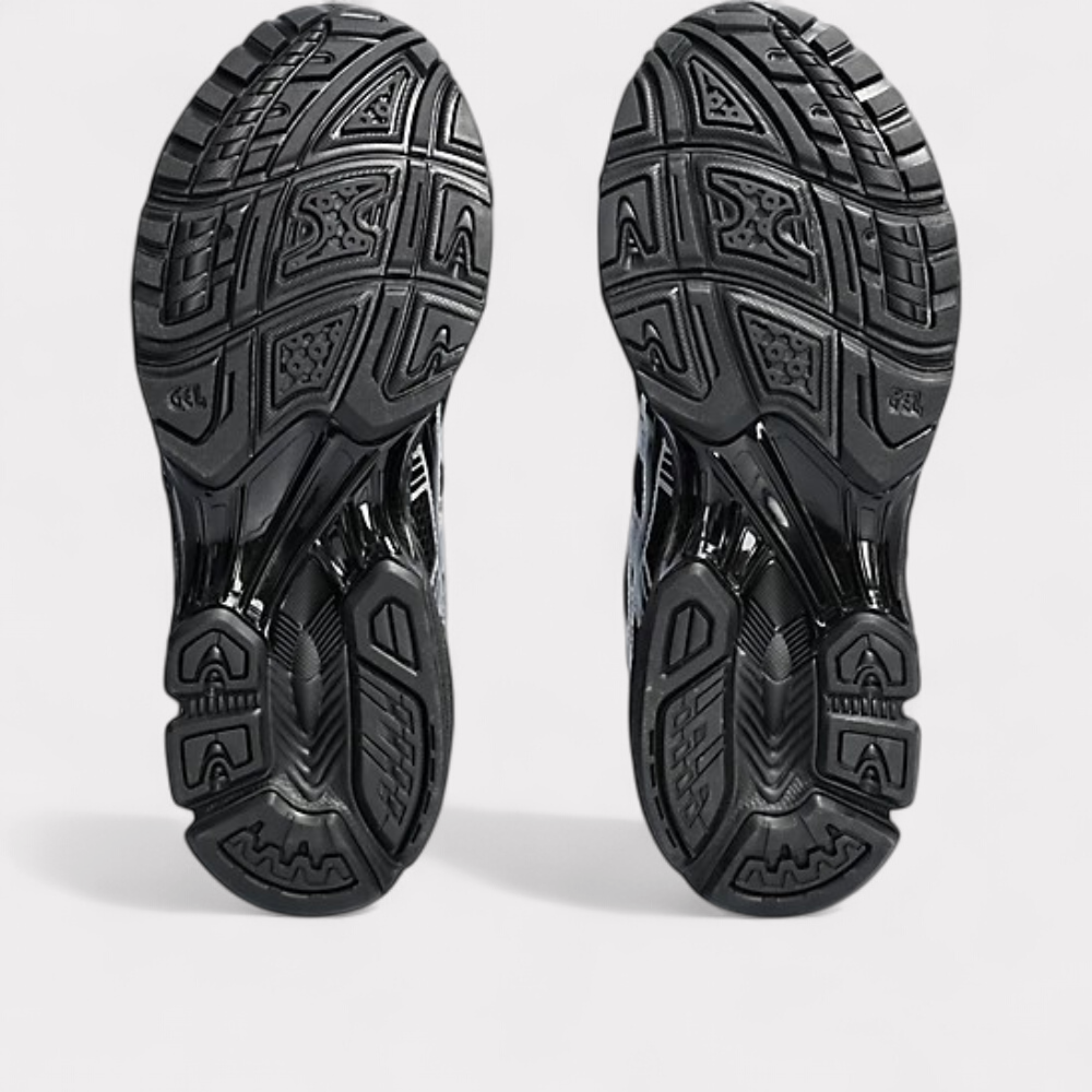 Asics Gel-Kayano 14 Black Pure Silver - Fluffy Laces Pink