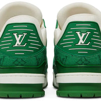 Louis Vuitton Trainer 'Green Monogram Denim'